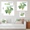 Designart - Tropical Green Leaves In Summer Times I - Tropical Canvas Wall Art Print